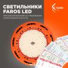Светильники FAROS LED прошли испытания на требования пожаробезопасности 