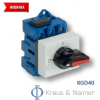 Kraus & Naimer: новый тип выключателя KGD40 до 50А постоянного тока (DC) напряжением до 1000В