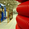 В Тульской области на предприятии IEK GROUP запущено производство гофротруб для подземных кабельных трасс