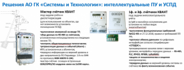 «Воронежэнерго» - создание новой комплексной автоматизированной системы учёта электроэнергии и телемеханики.
