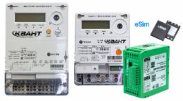 Тестирование технологии eSIM М2М на eSIM-чипах с приборами учёта электроэнергии КВАНТ и контроллерами SM160