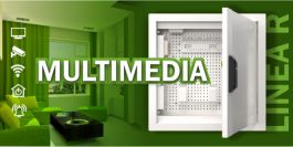 Шкаф мультимедиа LINEA R ITK® – готовое решение для размещения роутера