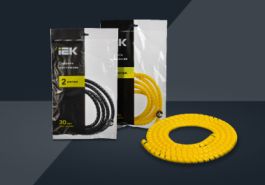 Монтажная спираль IEK — защита кабеля от износа и перегибов