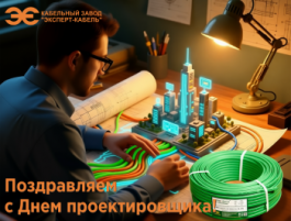 КЗ "ЭКСПЕРТ-КАБЕЛЬ" поздравляет проектировщиков с профессиональным праздником